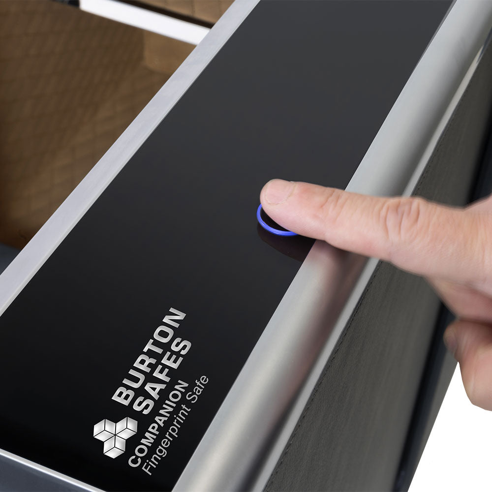 Burton Companion Size 1, Biometric Lock Safe - £3,000 Cash Rating