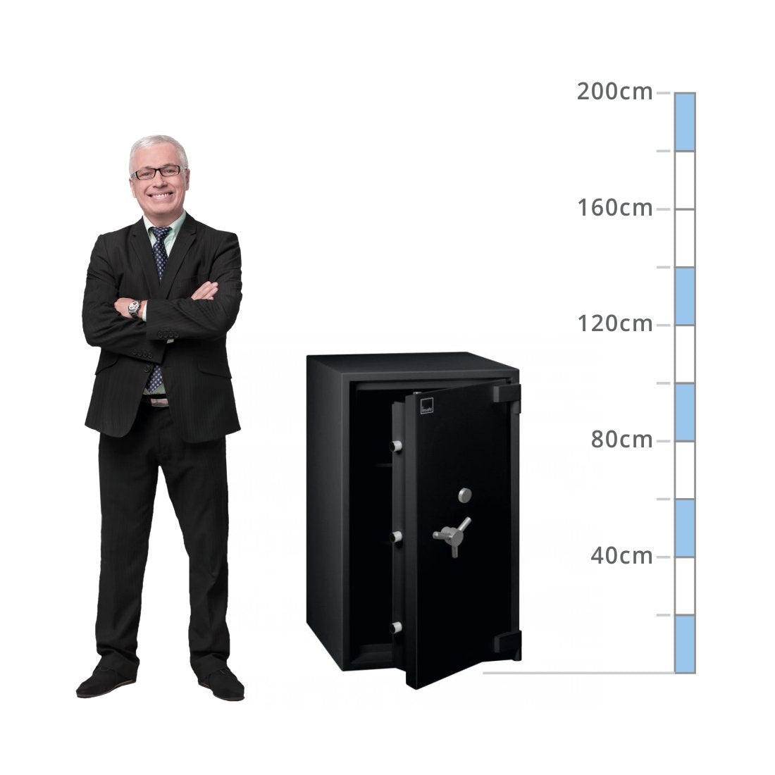 size chart Insafe Size 240, Key Lock Safe- Eurograde 3