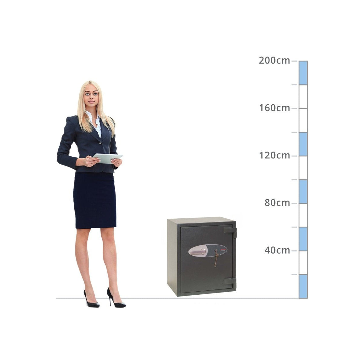 size chart Phoenix Elara HS3552K, Key Lock - Eurograde 3
