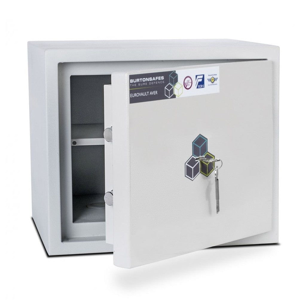 Burton Eurovault Aver S2 Size 1, Key Lock Safe - £4,000 Cash Rated
