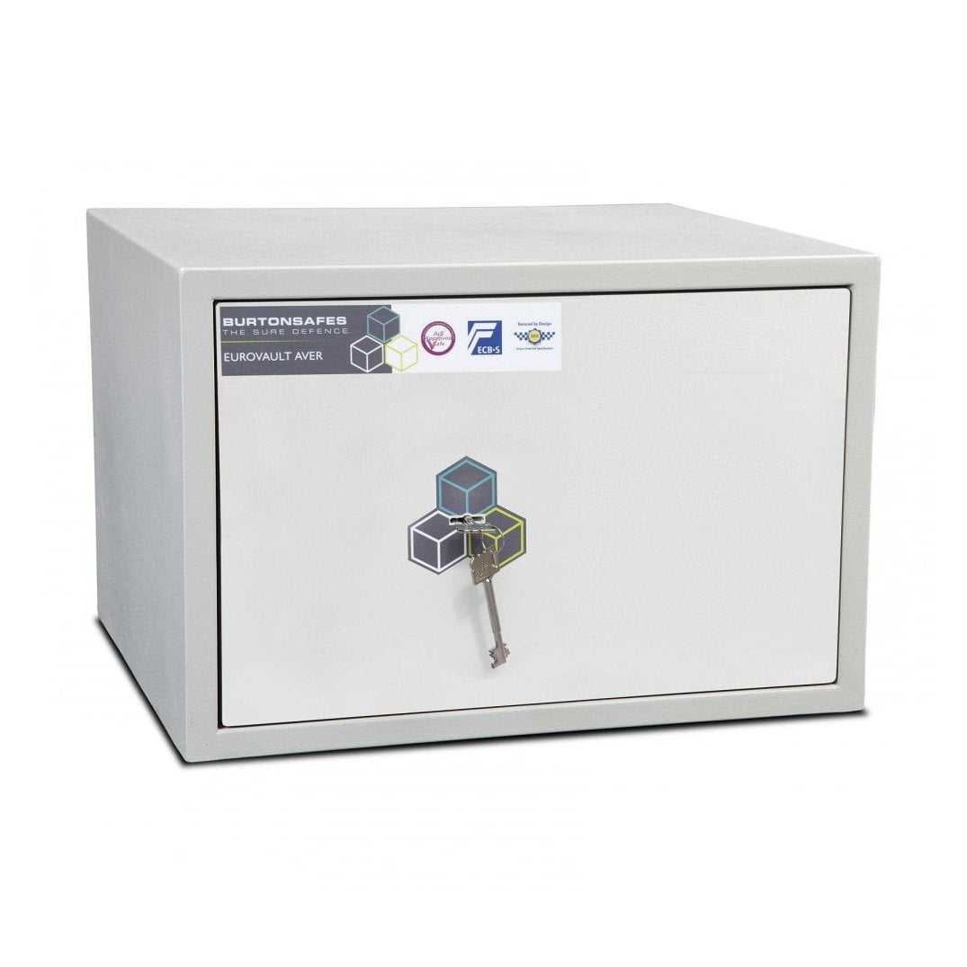 Burton Eurovault Aver S2 Size 2, Key Lock Safe - £4,000 Cash Rated