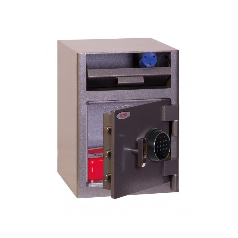 Phoenix Cashier Deposit SS0996FD, Biometric Lock Safe - Drawer Deposit
