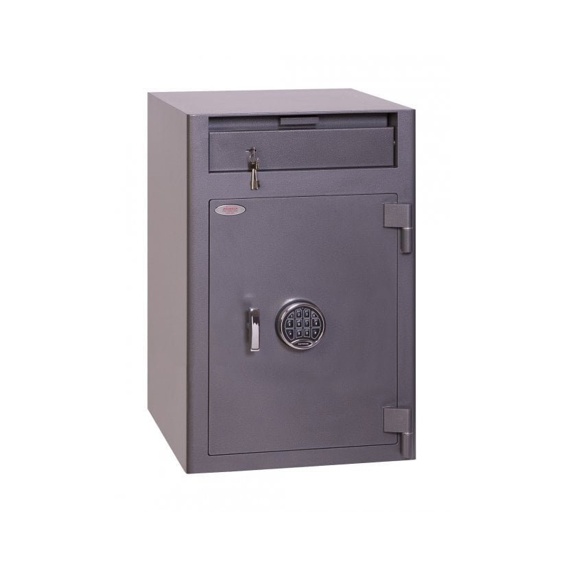 Phoenix Cashier Deposit SS0998ED, Key Lock Safe - Drawer Deposit