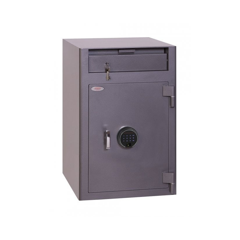 Phoenix Cashier Deposit SS0998FD, Biometric Lock Safe - Drawer Deposit