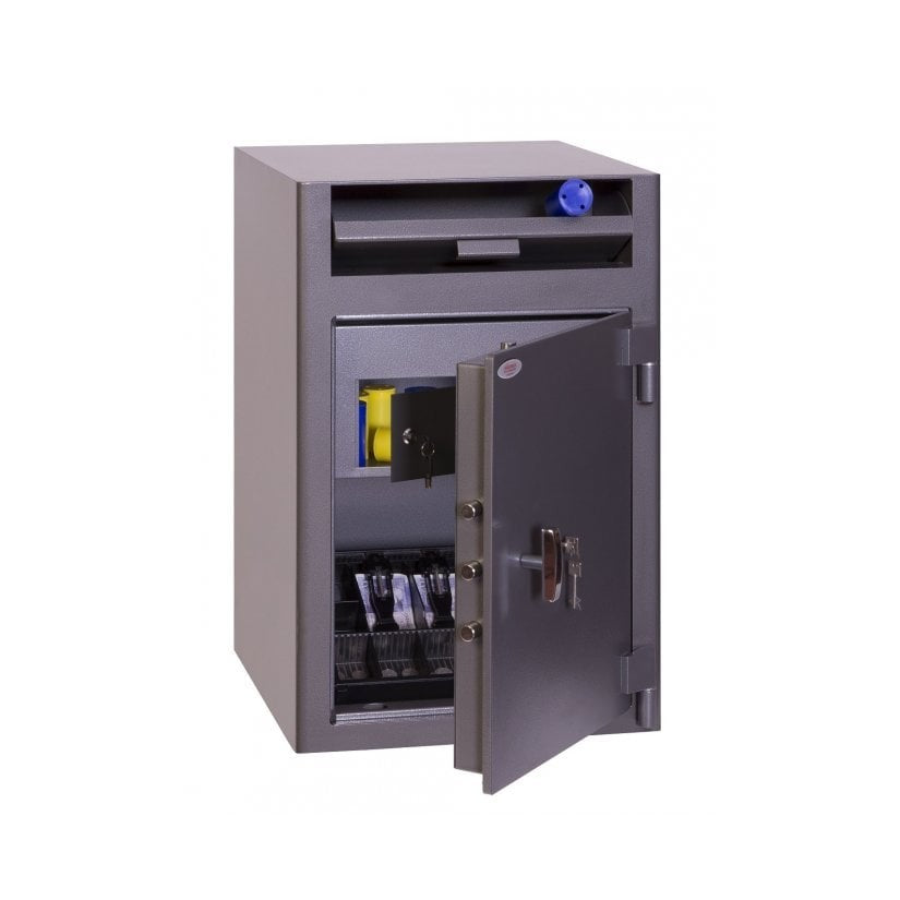 Phoenix Cashier Deposit SS0998KD, Key Lock Safe - Drawer Deposit