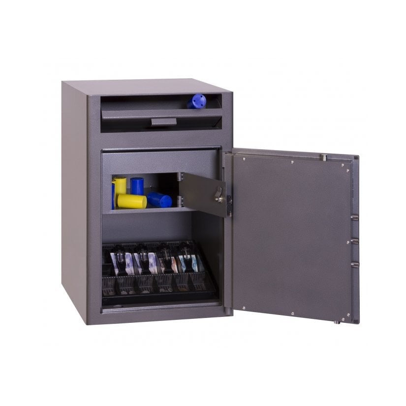 Phoenix Cashier Deposit SS0998KD, Key Lock Safe - Drawer Deposit