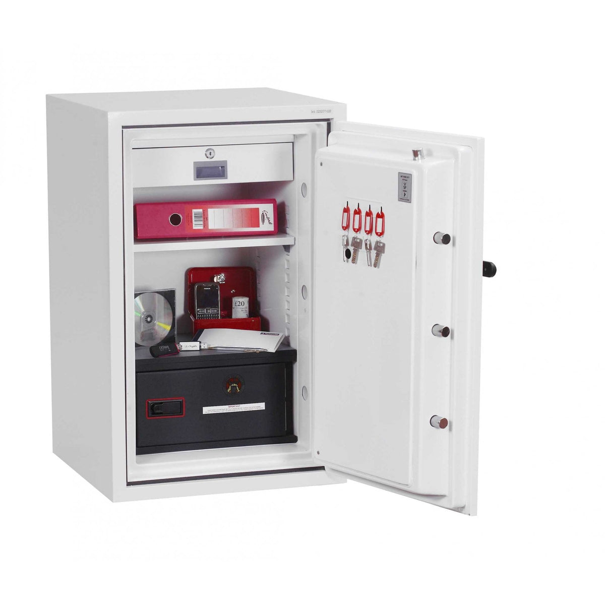 Phoenix Data Combi DS2502K, Key Lock Safe - 90 Min Fire Protection