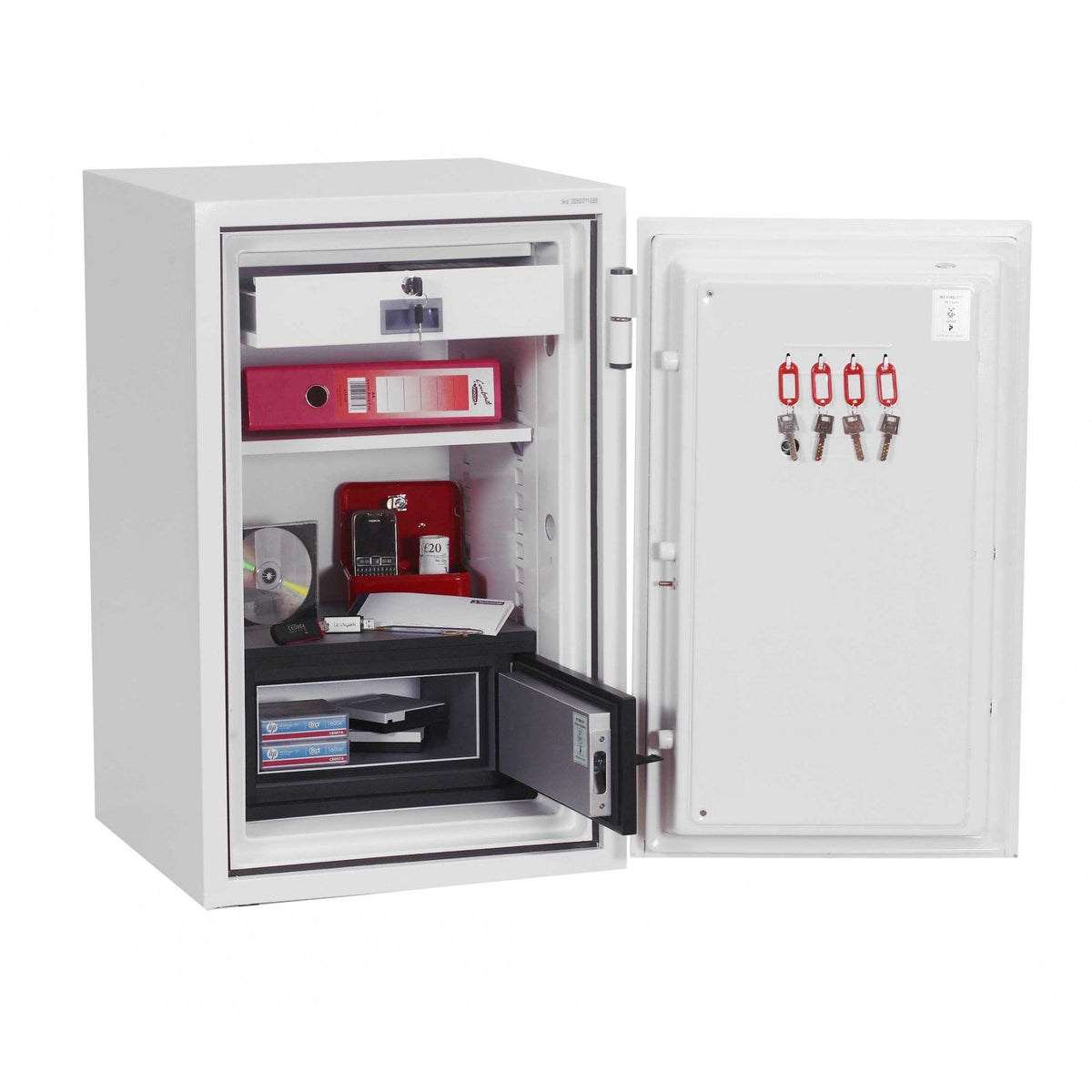 Phoenix Data Combi DS2502K, Key Lock Safe - 90 Min Fire Protection