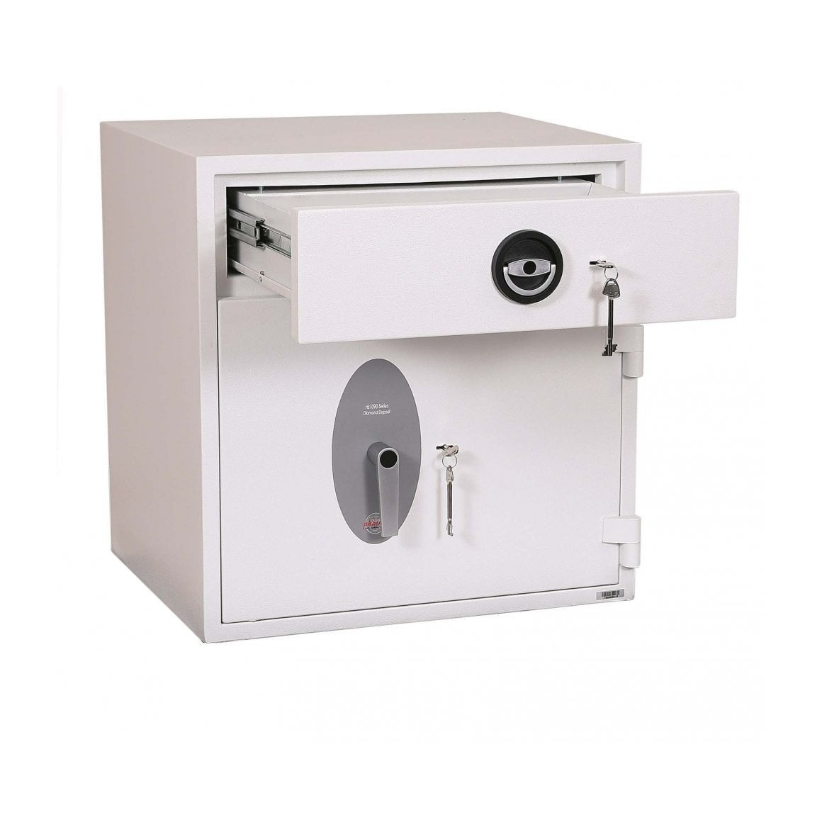Phoenix Diamond Deposit HS1091KD, Key Lock Safe - Eurograde 1