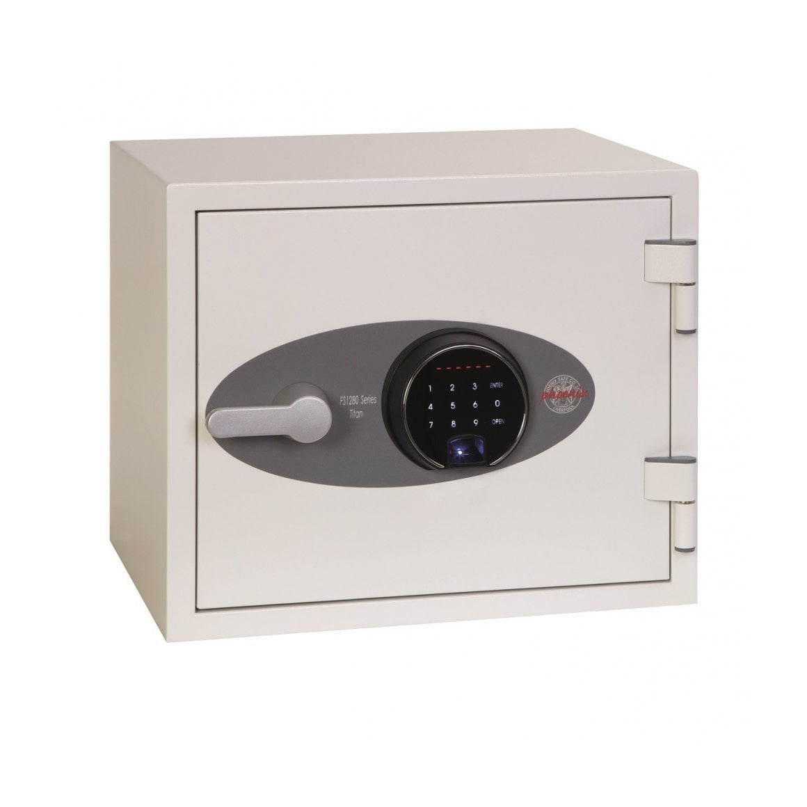 Phoenix Titan Fire Safe FS1281F, Biometric Lock - 60 Min Fire Protection