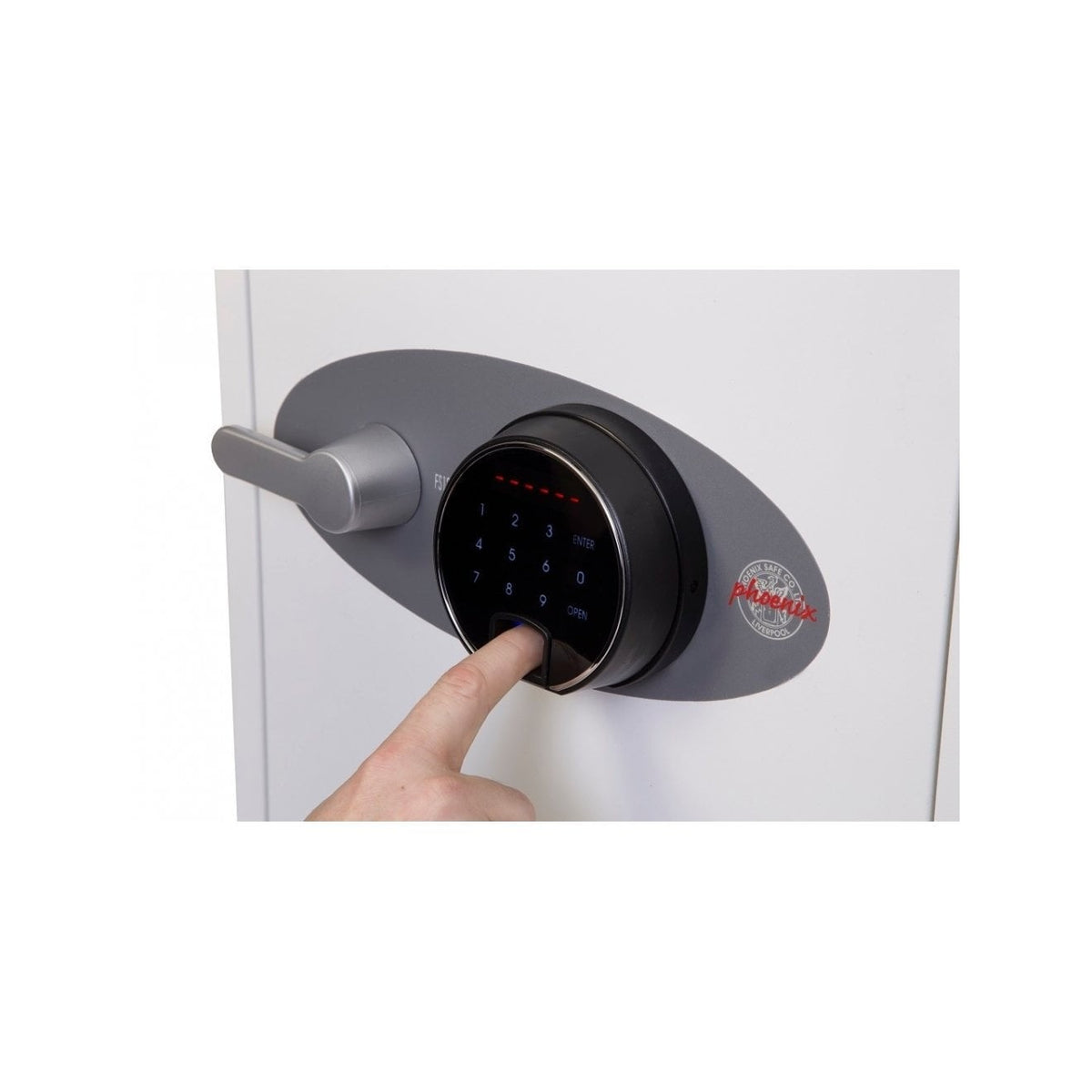 Phoenix Titan Fire Safe FS1281F, Biometric Lock - 60 Min Fire Protection