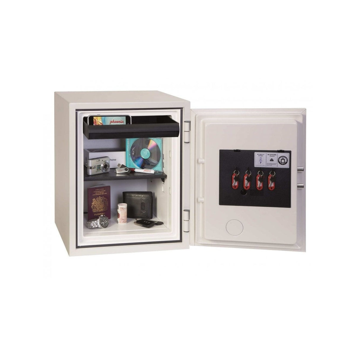 Phoenix Titan Fire Safe FS1283K, Key Lock - 60 Min Fire Protection