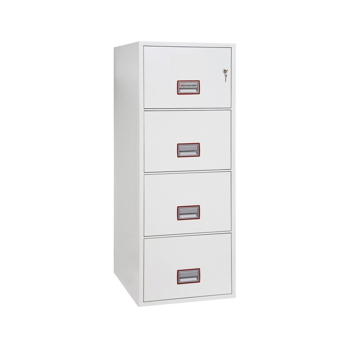 Phoenix World Class Vertical Fire File FS2254K, Key Lock - 90 Min Fire Protection