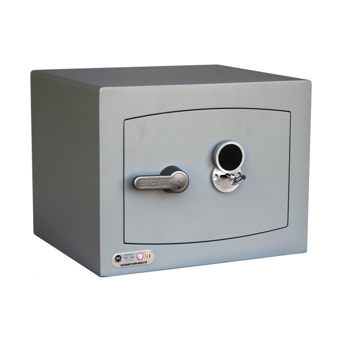 Securikey Mini Vault Gold FR S2 Size 1, Key Lock Safe - £4,000 Cash Rating
