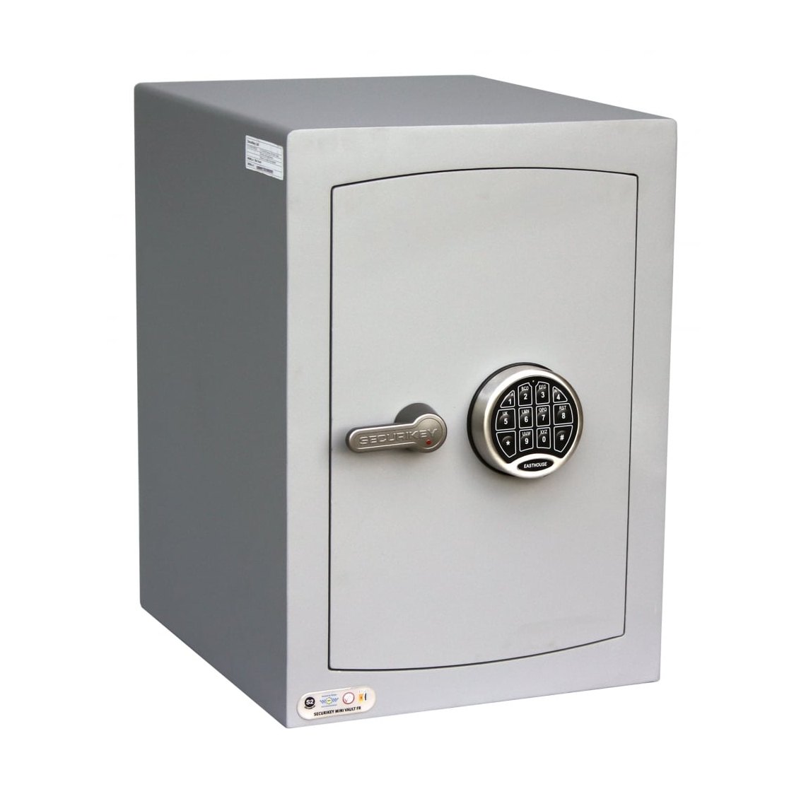 Securikey Mini Vault Gold FR S2 Size 2, Digital Keypad Safe - £4,000 Cash Rating