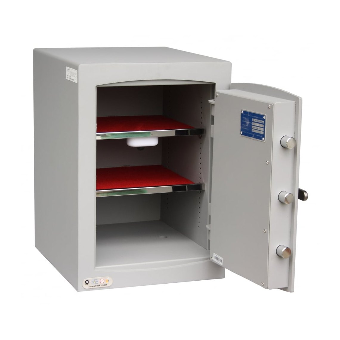 Securikey Mini Vault Gold FR S2 Size 2, Digital Keypad Safe - £4,000 Cash Rating