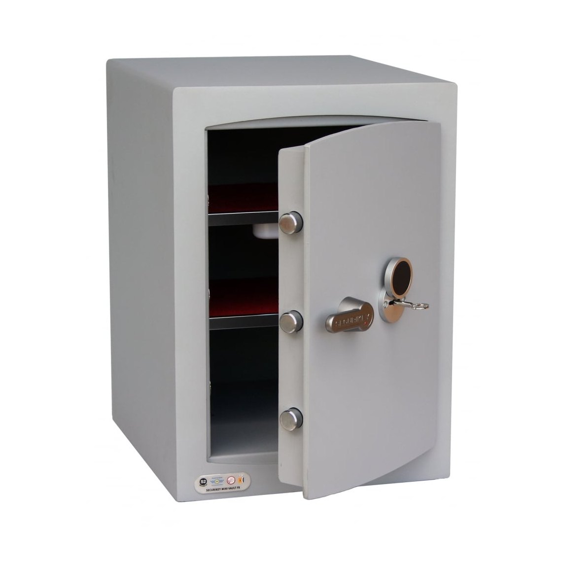 Securikey Mini Vault Gold FR S2 Size 2, Key Lock Safe - £4,000 Cash Rating