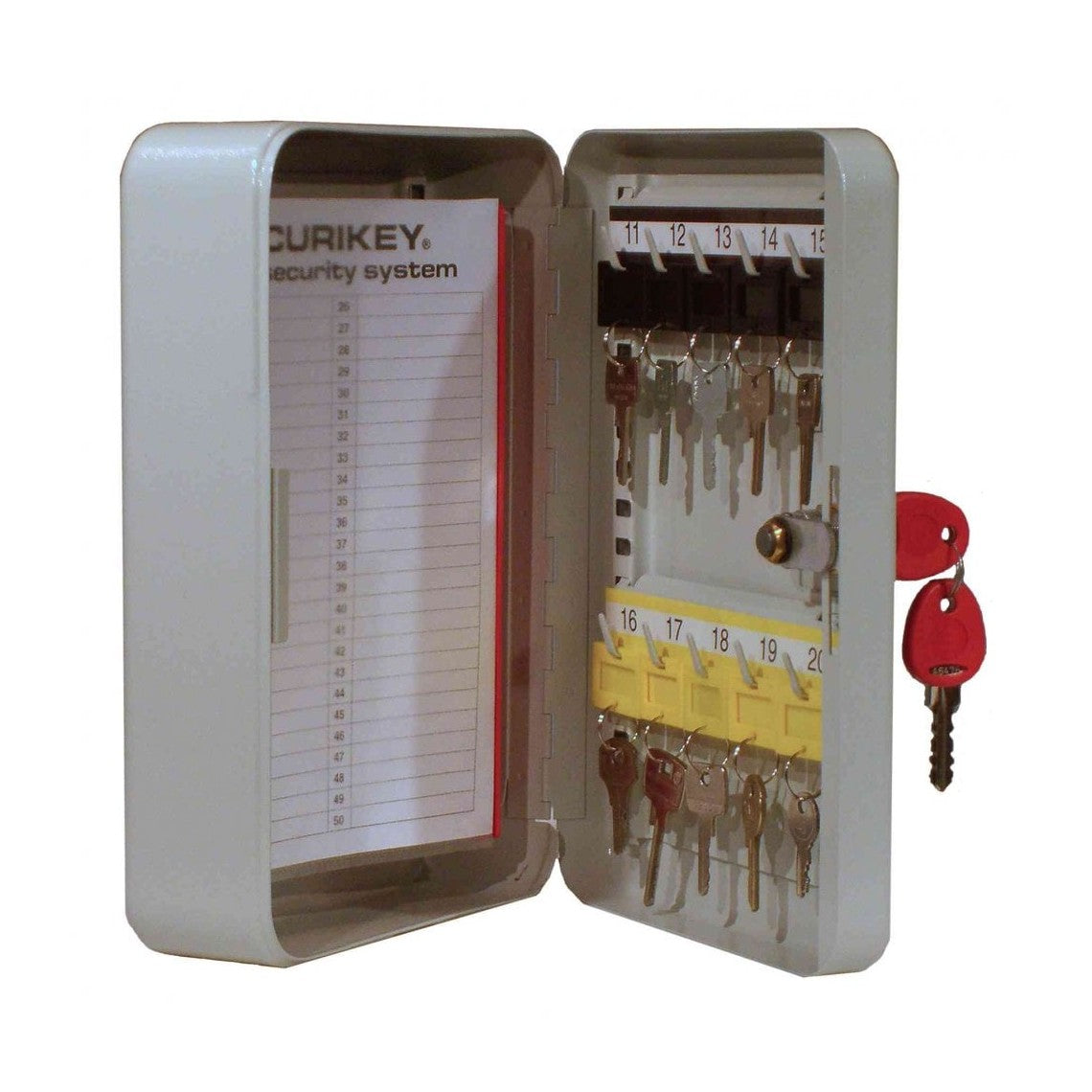 Securikey System Key Cabinet Size 20, Key Lock - 20 Key Storage