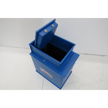Britannia Churchill Silver, Key Lock Gas Strut Underfloor Safe - £6,000 Cash Rating