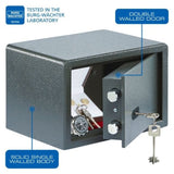 Burg Wächter Pure-Safe Size PS 110, Key Lock Safe - £1,000 Cash Rating