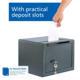 Burg Wächter Pure-Safe Size PS 120 K EWS, Key Lock Deposit Safe - £1,000 Cash Rating