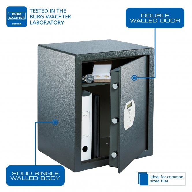 Burg Wächter Pure-Safe Size PS 140, Digital Keypad Safe - £1,000 Cash Rating