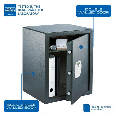 Burg Wächter Pure-Safe Size PS 140, Digital Keypad Safe - £1,000 Cash Rating