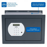 Burg Wächter Pure-Safe Size PSW 120, Digital keypad Wall Safe - £1,000 Cash Rating