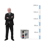 size chart for a Burg Wächter Karat Size MT 660, Digital Keypad Safe - Eurograde 0