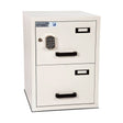 Burton Fire File 2 Drawer, Digital Keypad Filing Cabinet - 60 minutes Fire Protection