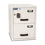 Burton Fire File 2 Drawer, Digital Keypad Filing Cabinet - 60 minutes Fire Protection