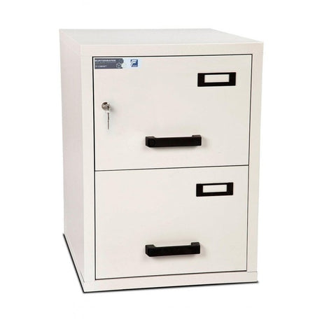 Burton Fire File Size 2, Key Lock Fireproof Filing Cabinet