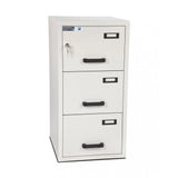 Burton Fire File Size 3, Key Lock Fireproof Filing Cabinet