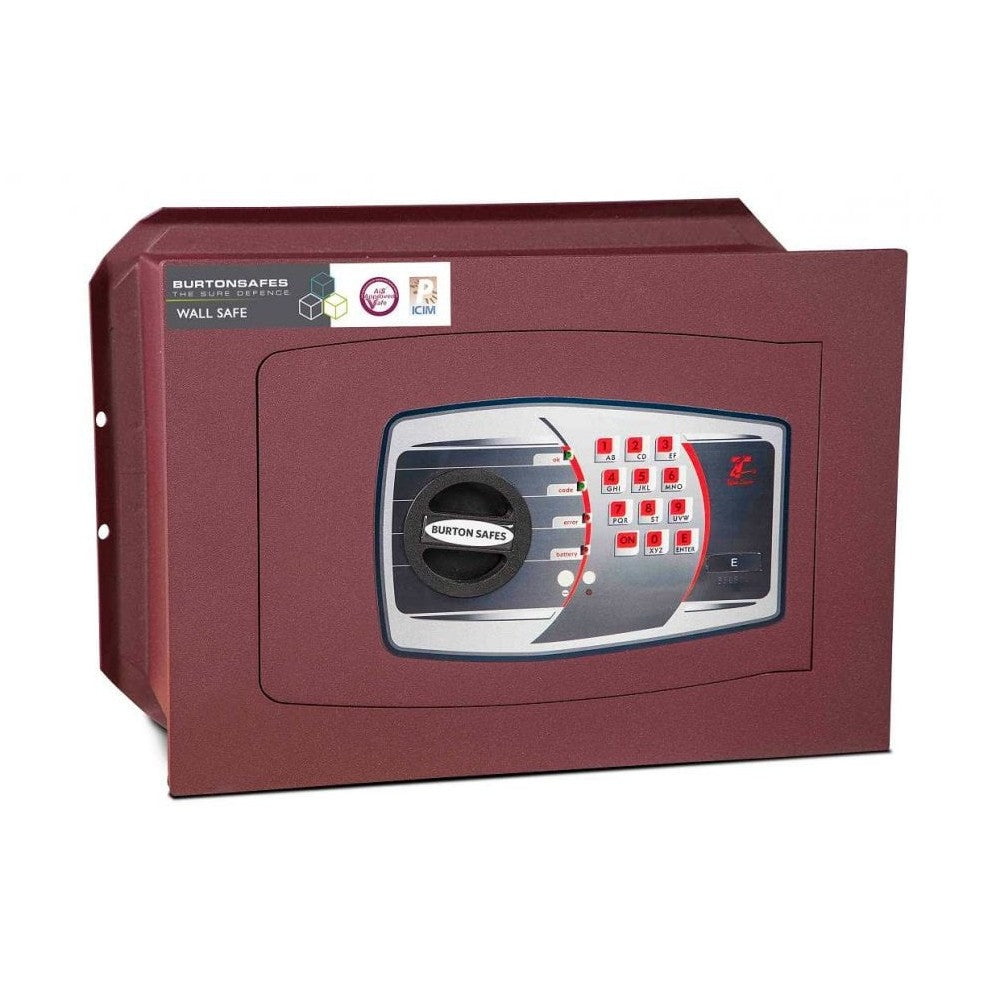 Burton Unica Size 1, Digital Keypad Wall Safe - Eurograde 0