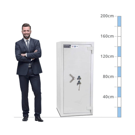 size chart Burton Eurovault Aver LFS Size 4, Dual Key Lock Safe - Eurograde 5