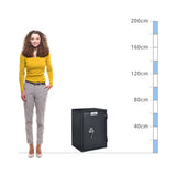 size chart Burton Firesec 4/60 Size Large, Key Lock Fire Safe - S2