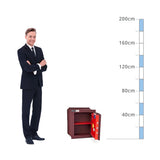 size chart for a Burton Unica Size 3, Key Lock Wall Safe - Eurograde 0