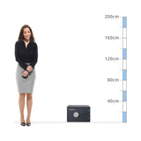 size chart ChubbSafes HomeSafe S2 30P Size 20, Digital Keyapd - AiS Insurance Approved