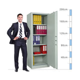 size chart for a Chubbsafes Archive Size 450, Key Lock Security Cabinet - £1,000 Cash Rating