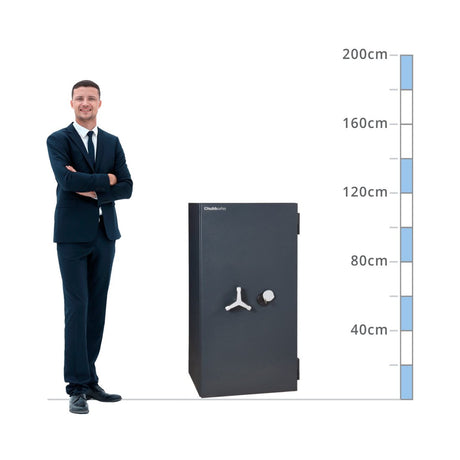 size chart Chubbsafes DuoGuard T2 Size 200, Key Lock - Eurograde 2