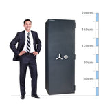 size chart Chubbsafes DuoGuard T2 Size 450, Digital Keypad - Eurograde 1