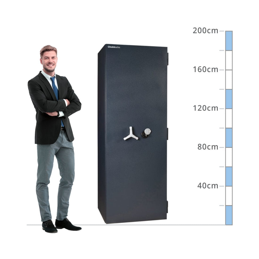 Chubbsafes ProGuard Size 450, Key Lock - Eurograde 3