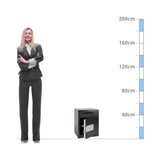 size chart for a Chubbsafes Sigma Size 3, Key Lock Letter Slot Deposit Safe - £1,000 Cash Rating