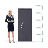 size chart Chubbsafes Triforce T2 Size 520, Dual Key Locking - Eurograde 4
