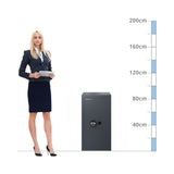 size chart Chubbsafes Zeta Size 80, Key Lock - Eurograde 1