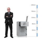 size chart De Raat Prisma Size 1, Key Lock Deposit Safe - Eurograde 2