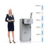 size chart De Raat Prisma Size 2, Key Lock Deposit Safe - Eurograde 1