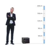 Size Chart for a Insafe S2 Size: 16 - AiS Insurance Approved, Key Locking Safe