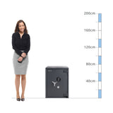 size chart Insafe Size 110, Digital & Key Lock Safe - Eurograde 4