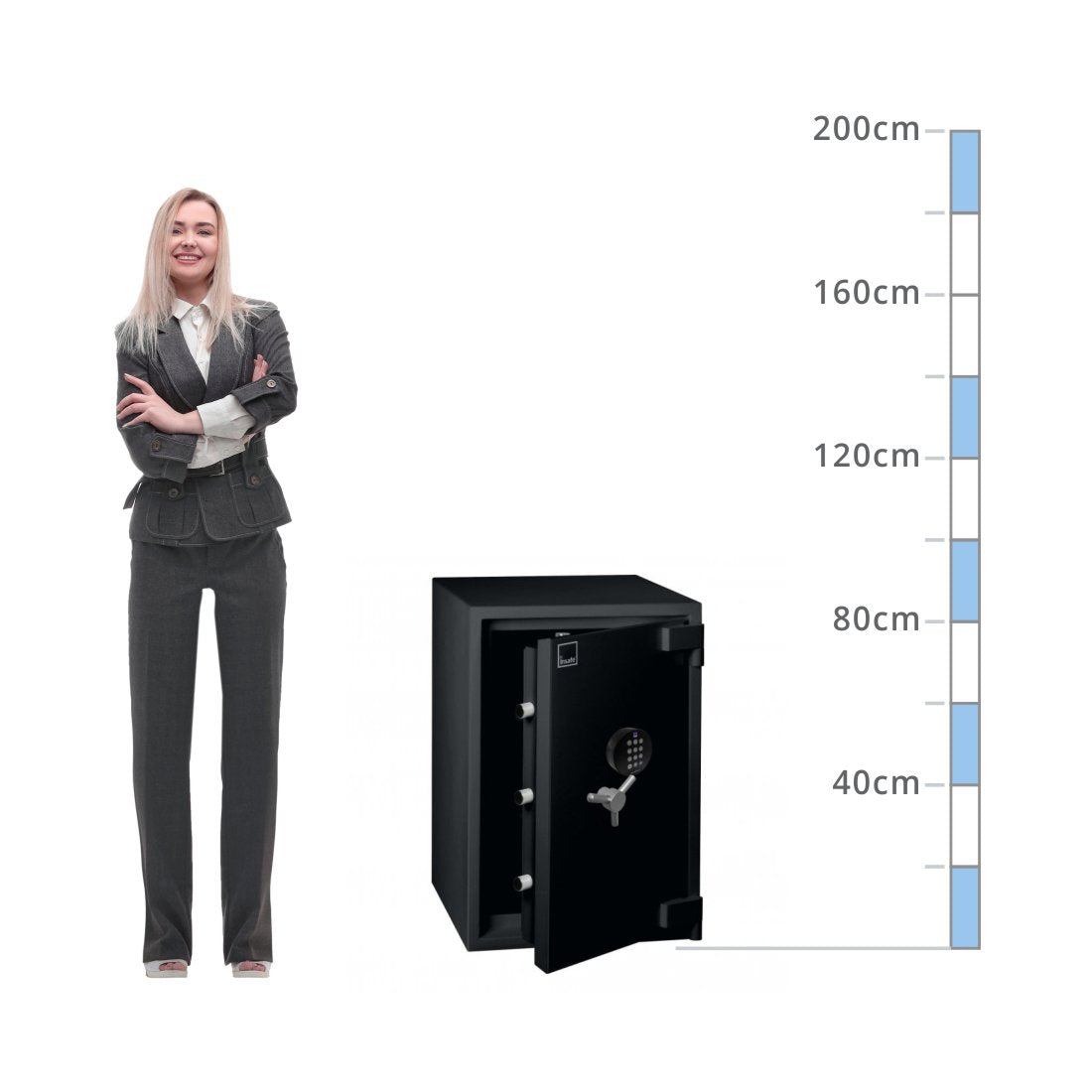 size chart Insafe Size 140, Digital Keypad - Eurograde 3